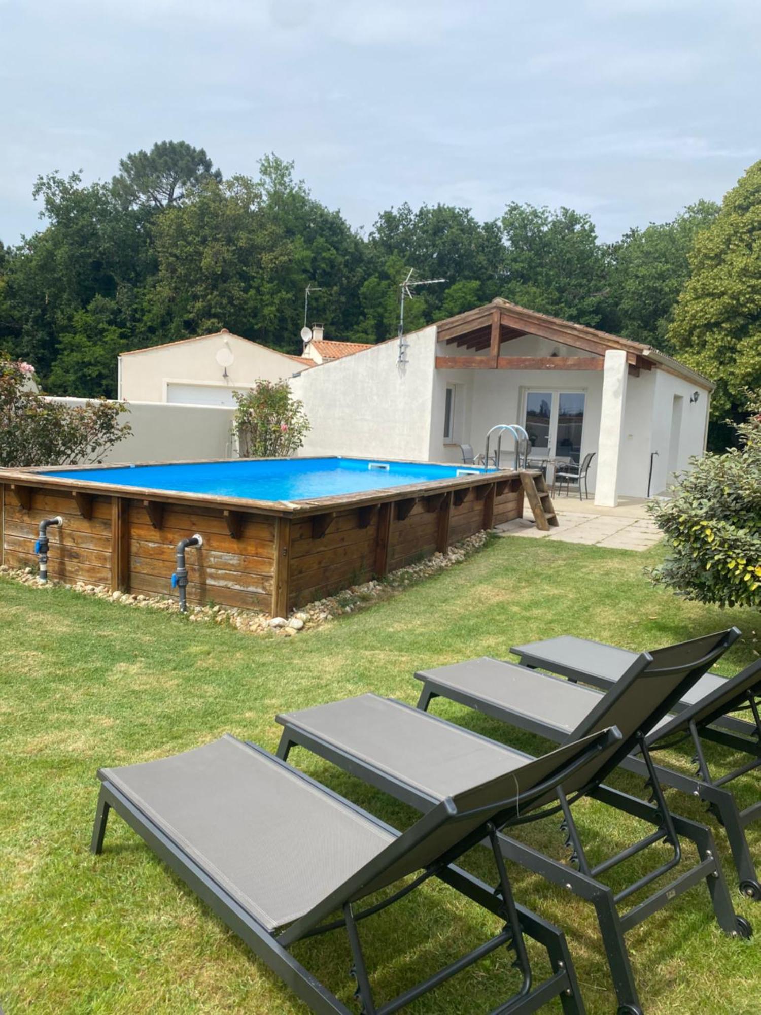 Jolie Petite Maison Renovee Piscine Saint-Palais-sur-Mer Exterior foto